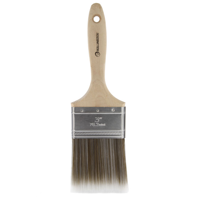 Paint Brush With Wooden Handle 3"